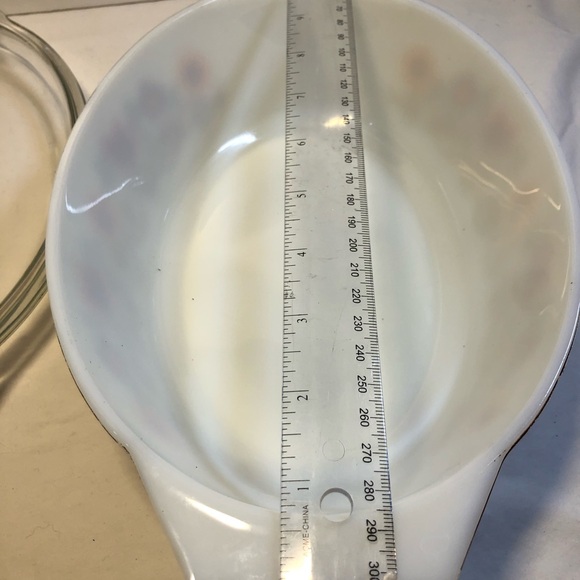 Vintage JAJ Pyrex Briarwood Oval Dish with Lid - Picture 7 of 16